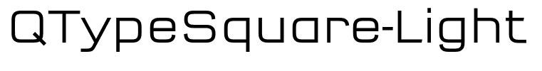 QTypeSquare-Light