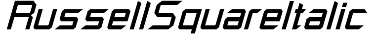 RussellSquareItalic