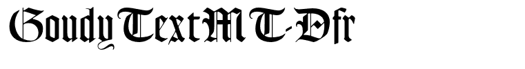 GoudyTextMT-Dfr