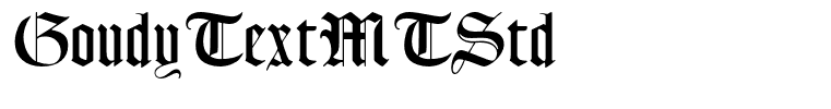 GoudyTextMTStd