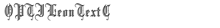 OPTILeonTextC