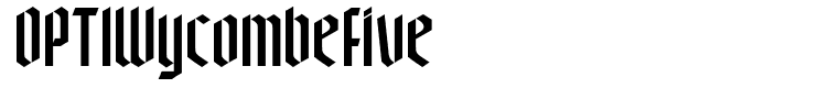 OPTIWycombeFive