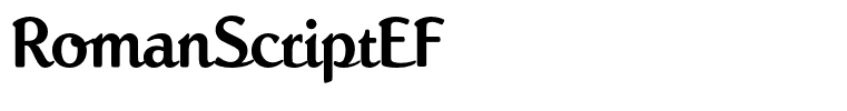 RomanScriptEF