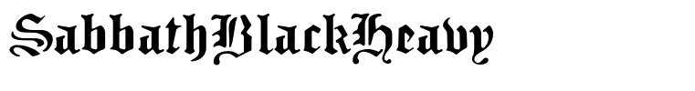 SabbathBlackHeavy