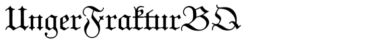 UngerFrakturBQ