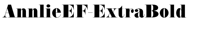 AnnlieEF-ExtraBold