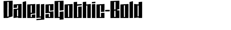 DaleysGothic-Bold