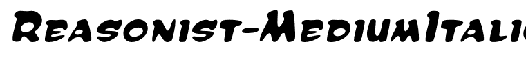 Reasonist-MediumItalic
