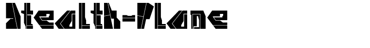 Stealth-Plane