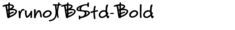 BrunoJBStd-Bold