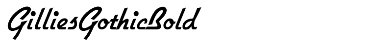 GilliesGothicBold