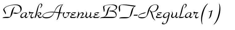 ParkAvenueBT-Regular(1)