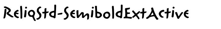 ReliqStd-SemiboldExtActive