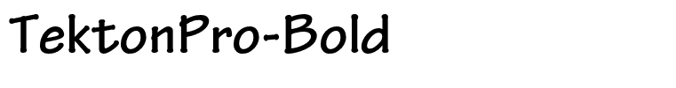 TektonPro-Bold