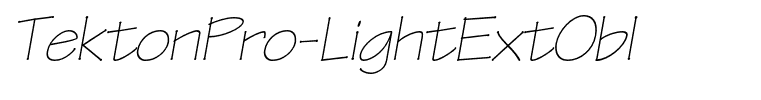 TektonPro-LightExtObl