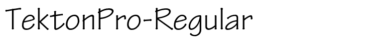 TektonPro-Regular