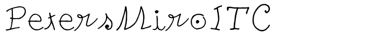 PetersMiroITC