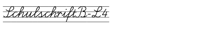 SchulschriftB-L4