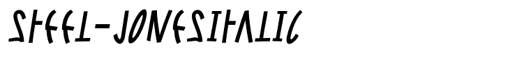 Steel-JonesItalic