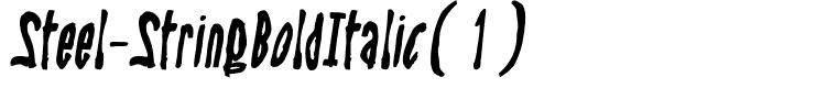Steel-StringBoldItalic(1)