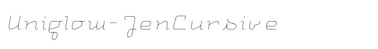 Uniglow-TenCursive