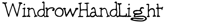 WindrowHandLight