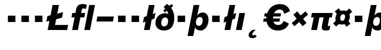 BauLF-BoldItalicExpert