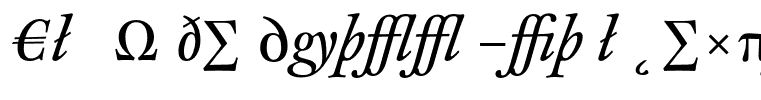 CliffordEighteen-ItalicExpert