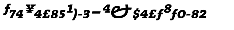 TheSerifBold-ExpertItalic