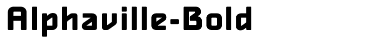 Alphaville-Bold