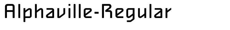 Alphaville-Regular
