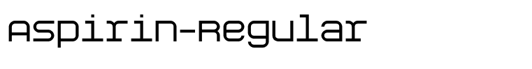Aspirin-Regular