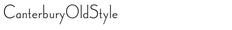 CanterburyOldStyle