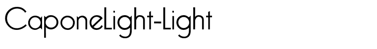 CaponeLight-Light