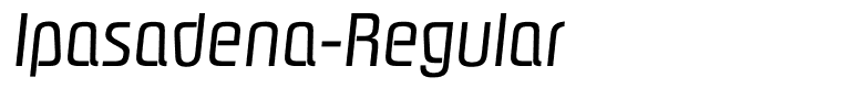 Ipasadena-Regular