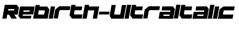 Rebirth-UltraItalic