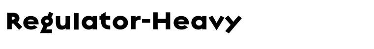 Regulator-Heavy