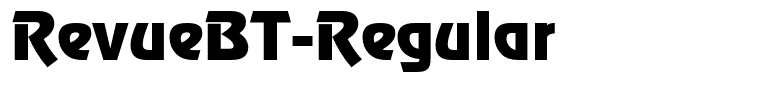 RevueBT-Regular
