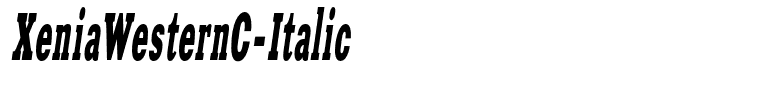 XeniaWesternC-Italic