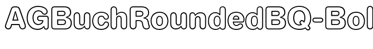 AGBuchRoundedBQ-BoldOutline