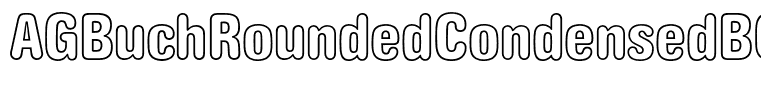 AGBuchRoundedCondensedBQ-BoldOutline