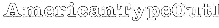 AmericanTypeOutline