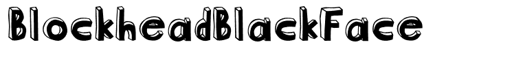 BlockheadBlackFace