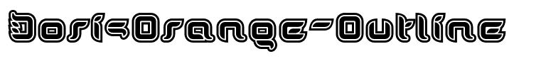 DorisOrange-Outline