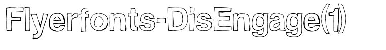 Flyerfonts-DisEngage(1)