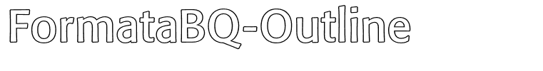 FormataBQ-Outline