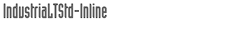 IndustriaLTStd-Inline