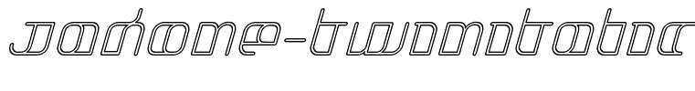 Jakone-TwinItalic