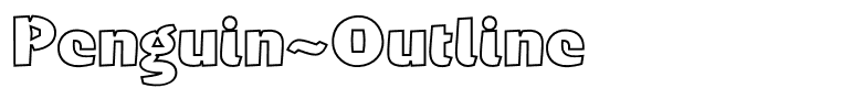 Penguin-Outline