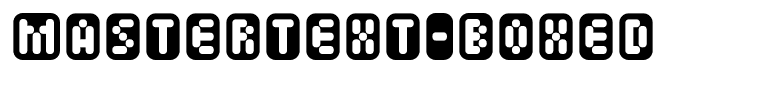 Mastertext-Boxed
